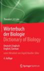 Worterbuch der Biologie Dictionary of Biology : Deutsch/Englisch English/German - Book