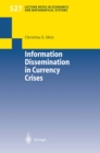 Information Dissemination in Currency Crises - eBook