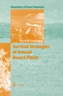 Survival Strategies of Annual Desert Plants - eBook