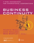 Business Continuity : IT Risk Management for International Corporations - eBook