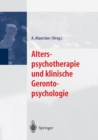Alterspsychotherapie und klinische Gerontopsychologie - eBook