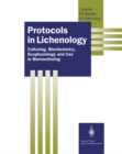 Protocols in Lichenology : Culturing, Biochemistry, Ecophysiology and Use in Biomonitoring - eBook