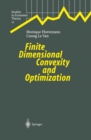 Finite Dimensional Convexity and Optimization - eBook