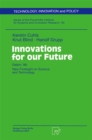 Innovations for our Future : Delphi '98: New Foresight on Science and Technology - eBook