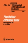 Taschenbuch fur Chemiker und Physiker : Band I Physikalisch-chemische Daten - eBook
