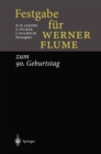 Festgabe fur Werner Flume : zum 90. Geburtstag - eBook