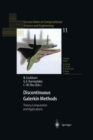 Discontinuous Galerkin Methods : Theory, Computation and Applications - eBook
