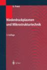 Niederdruckplasmen Und Mikrostrukturtechnik - Book