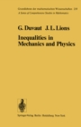Inequalities in Mechanics and Physics - eBook