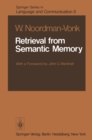 Retrieval from Semantic Memory - eBook