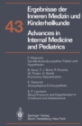 Advances in Internal Medicine and Pediatrics/Ergebnisse der Inneren Medizin und Kinderheilkunde - eBook