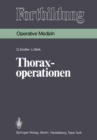 Thoraxoperationen - eBook