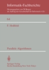 Parallele Algorithmen - eBook