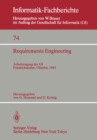 Requirements Engineering : Arbeitstagung der GI, Friedrichshafen, 12-14 Oktober 1983 - eBook