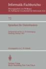 Sprachen fur Datenbanken : Fachgesprach auf der 13. GI-Jahrestagung Hamburg, 3. - 7. Oktober, 1983 - eBook