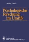 Psychologische Forschung im Umri - eBook