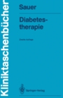 Diabetestherapie - eBook