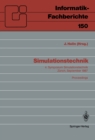Simulationstechnik : 4. Symposium Simulationstechnik Zurich, 9.-11. September 1987 Proceedings - eBook