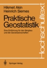 Praktische Geostatistik : Eine Einfuhrung fur den Bergbau und die Geowissenschaften - eBook