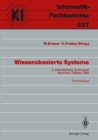 Wissensbasierte Systeme : 3. Internationaler GI-Kongre Munchen, 16.-17. Oktober 1989 Proceedings - eBook