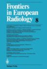 Frontiers in European Radiology - Book