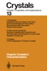 Organic Crystals I: Characterization - eBook