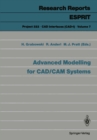 Advanced Modelling for CAD/CAM Systems - eBook
