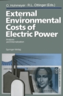 External Environmental Costs of Electric Power : Analysis and Internalization - eBook