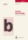 Schrifttechnologie : Methoden und Werkzeuge - eBook