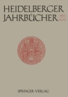 Heidelberger Jahrbucher - eBook