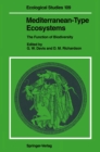 Mediterranean-Type Ecosystems : The Function of Biodiversity - eBook