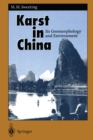 Karst in China : Its Geomorphology and Environment - eBook