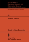 Growth in Open Economies - eBook