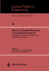 Shell and Spatial Structures: Computational Aspects : Proceedings of the International Symposium July 1986, Leuven, Belgium - eBook