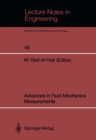 Advances in Fluid Mechanics Measurements - eBook