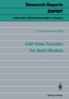 CAD Data Transfer for Solid Models - eBook