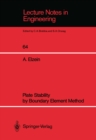 Plate Stability by Boundary Element Method - eBook