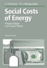 Social Costs of Energy : Present Status and Future Trends - eBook