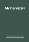 Afghanistan : Eine geographisch-medizinische Landeskunde / A Geomedical Monograph - eBook