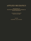 Applied Mechanics : Proceedings of the Twelfth International Congress of Applied Mechanics, Stanford University, August 26-31, 1968 - eBook