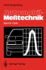 Automobil-Metechnik : Band B: Optik - eBook