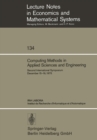 Computing Methods in Applied Sciences and Engineering : Second International Symposium December 15-19, 1975 - eBook