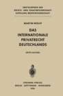 Das Internationale Privatrecht Deutschlands - eBook