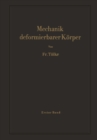 Mechanik deformierbarer Korper : Erster Band: Der punktformige Korper - eBook