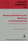 Messung, Modellierung und Bewertung von Rechensystemen : 3. GI/NTG-Fachtagung Dortmund, 1.-3. Oktober 1985 - eBook