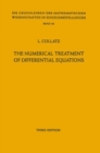 The Numerical Treatment of Differential Equations - eBook