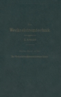 Die asynchronen Wechselstrommaschinen : Zweiter Teil Die Wechselstromkommutatormaschinen. Ihre Theorie, Berechnung, Konstruktion und Arbeitsweise - eBook