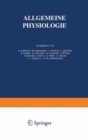 Handbuch der Normalen und Pathologischen Physiologie : Erster Band A. Allgemeine Physiologie - eBook