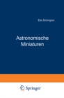 Astronomische Miniaturen - eBook