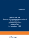 Bericht Uber die Siebenundvierzigste Zusammenkunft der Deutschen Ophthalmologischen Gesellschaft in Heidelberg 1928 - eBook